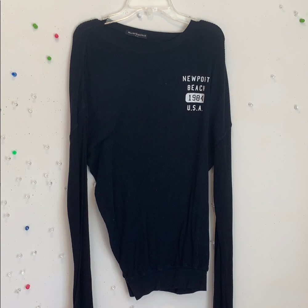 Brandy Melville Waffle Long Sleeves